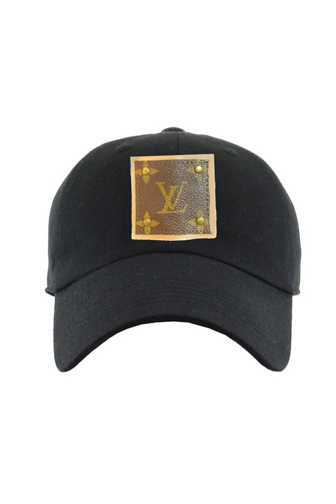 LV Black Upcycled Classic Cotton Cap