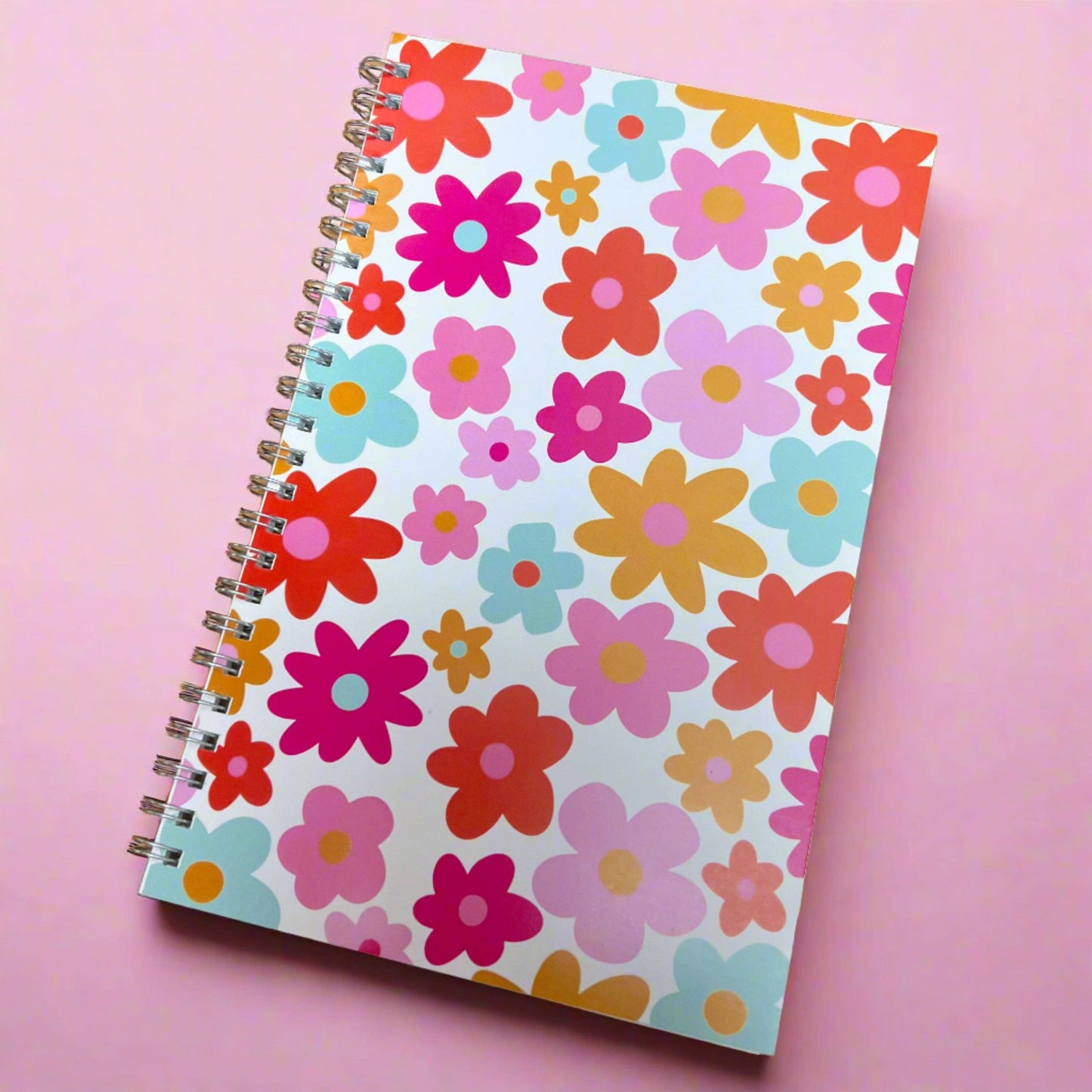 Notebook - Retro Florals (5.5 x 8.5in)