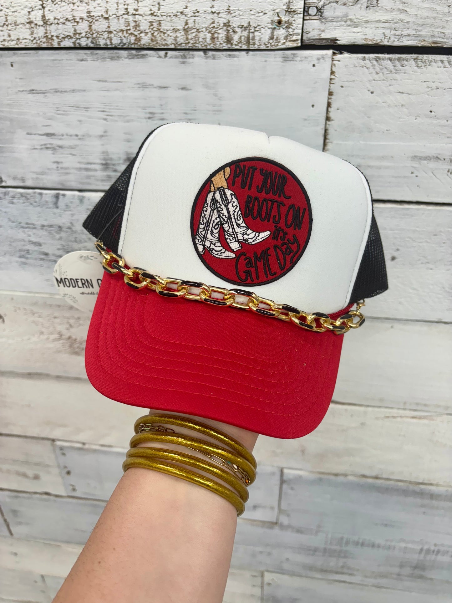 Gameday Trucker Hat - Put Your Boots On It’s Gameday