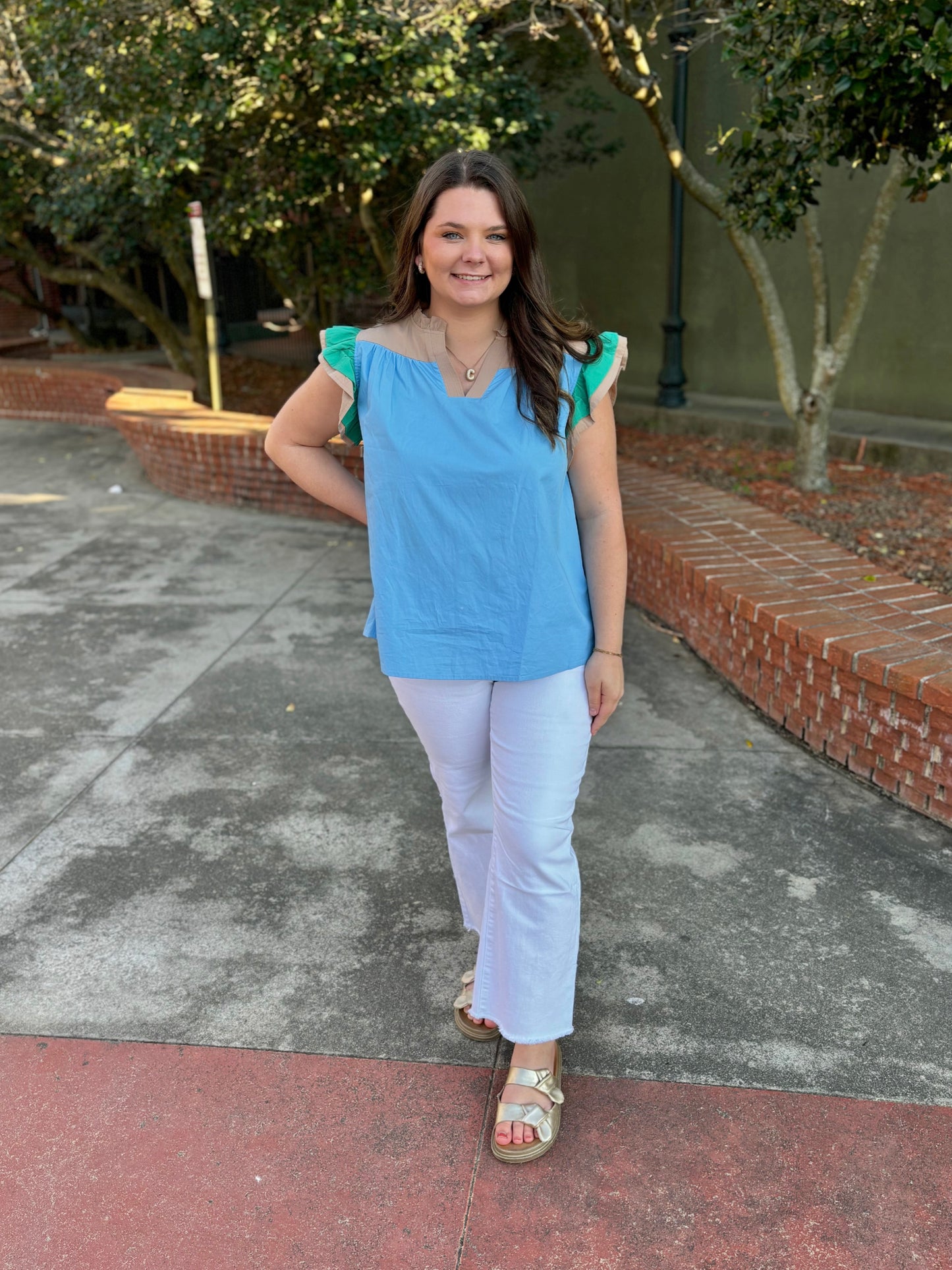 White Straight Leg Cropped Jeans