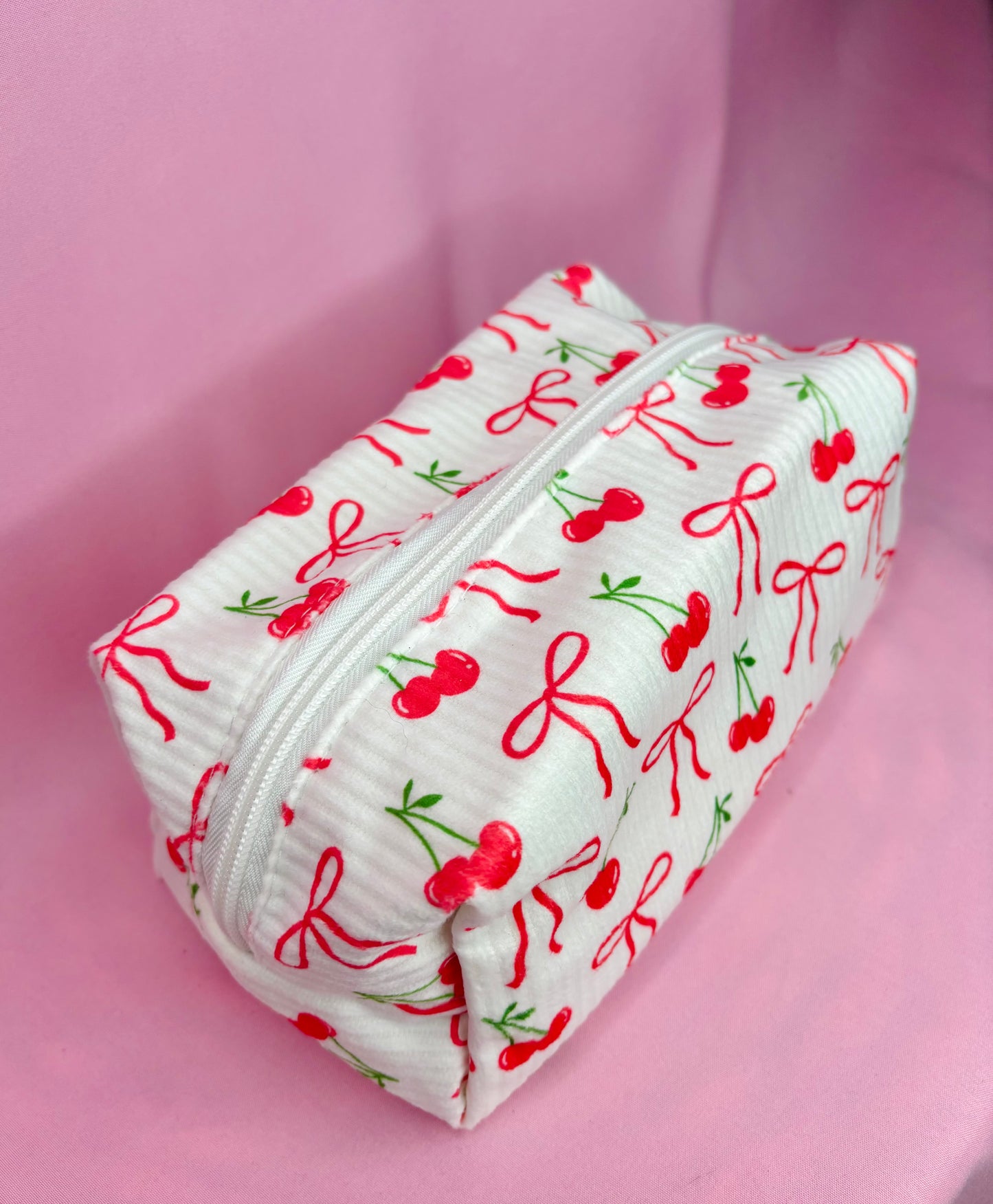 Trendy Pattern Design Cosmetic Makeup Pouch Bag (3 BOWKNOT DESIGNS)