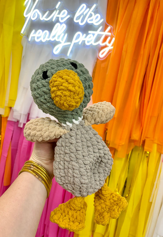 Crochet Mallard Duck Lovey