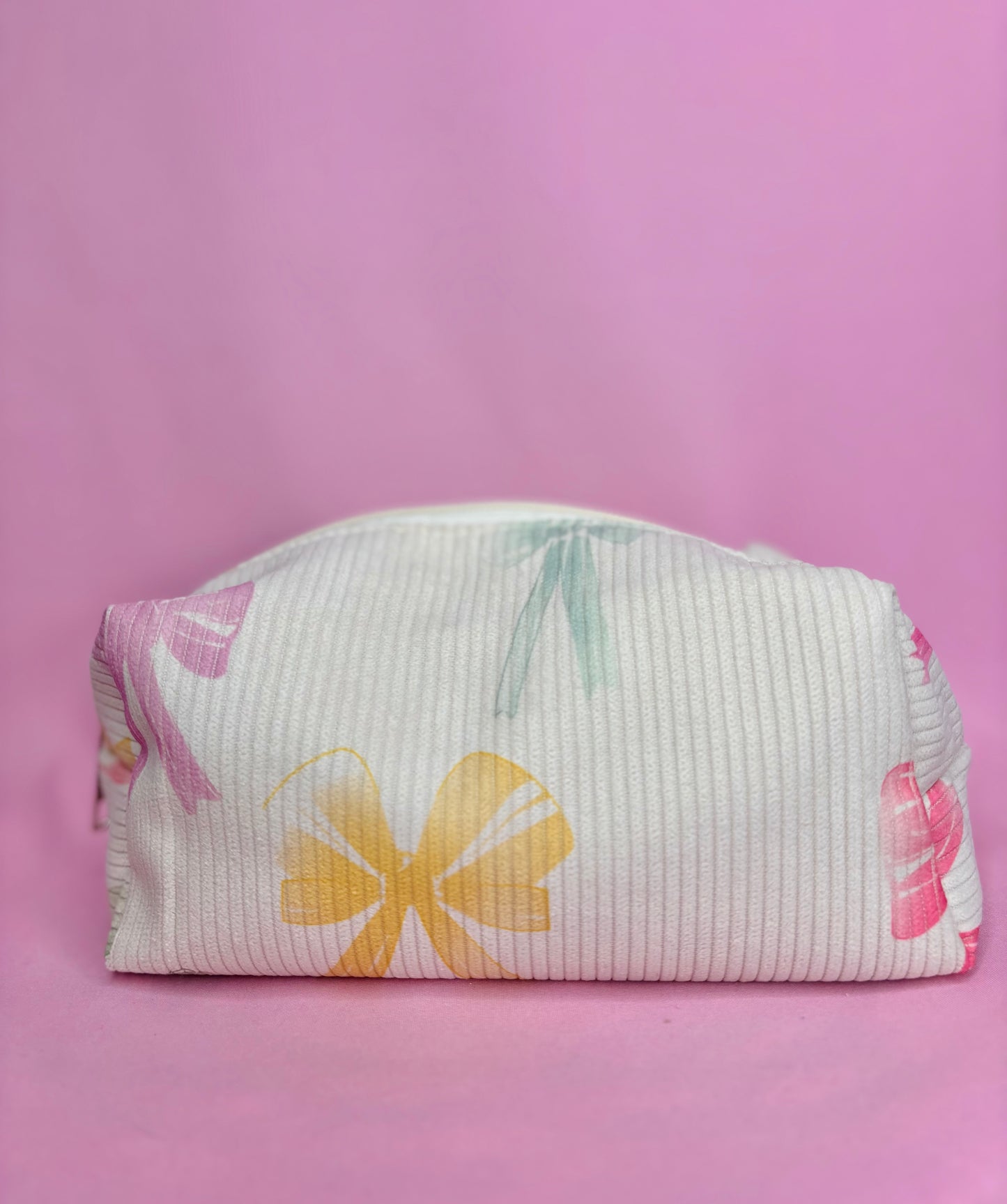Trendy Pattern Design Cosmetic Makeup Pouch Bag (3 BOWKNOT DESIGNS)