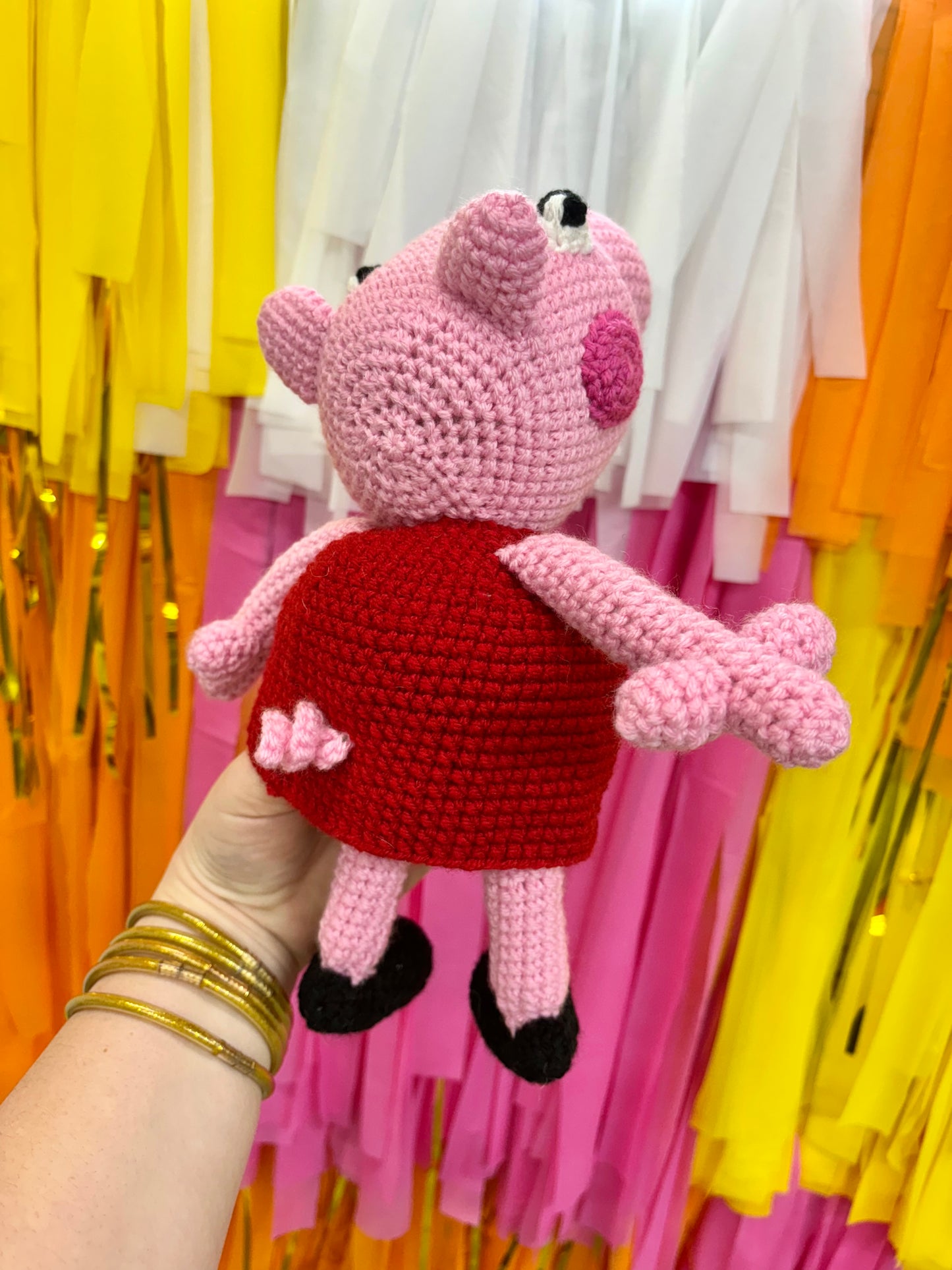 Crochet Peppa Pig Lovey