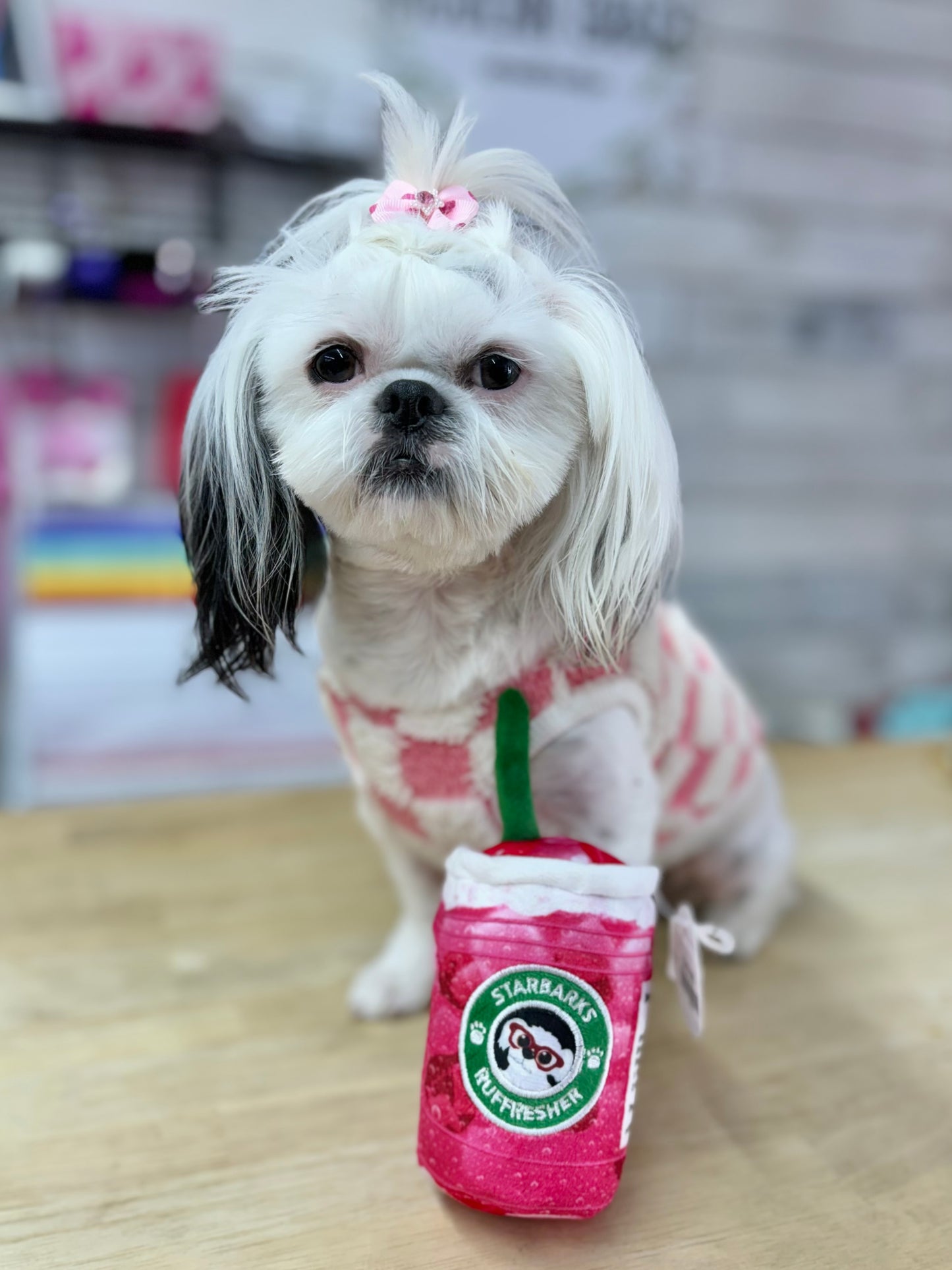 Starbarks Pawberry Ruffresher Dog Toy