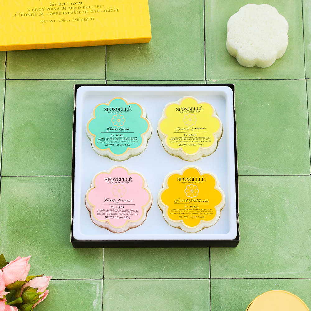 Spongelle Spongette Quartet | Gift Set 2 (Warehouse Exclusives-Online Only)