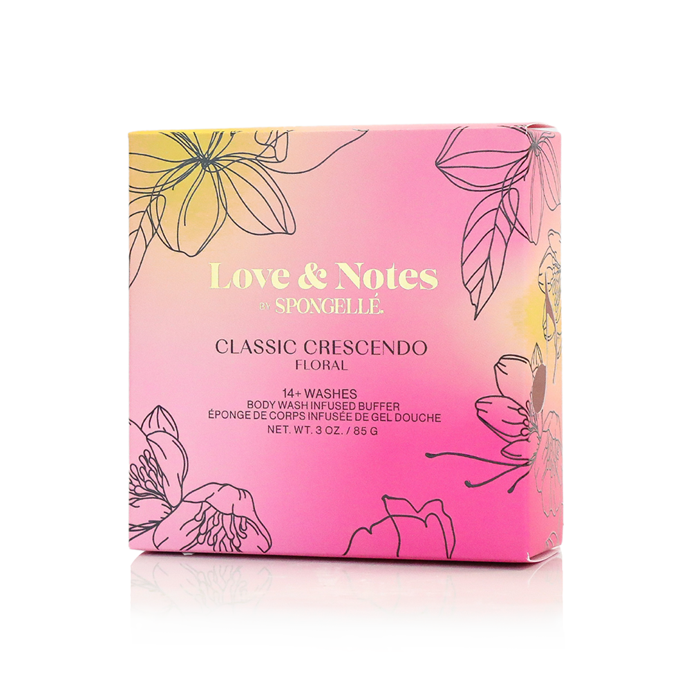 Spongelle Classic Crescendo | Love & Notes Body Buffer (Warehouse Exclusives-Online Only)