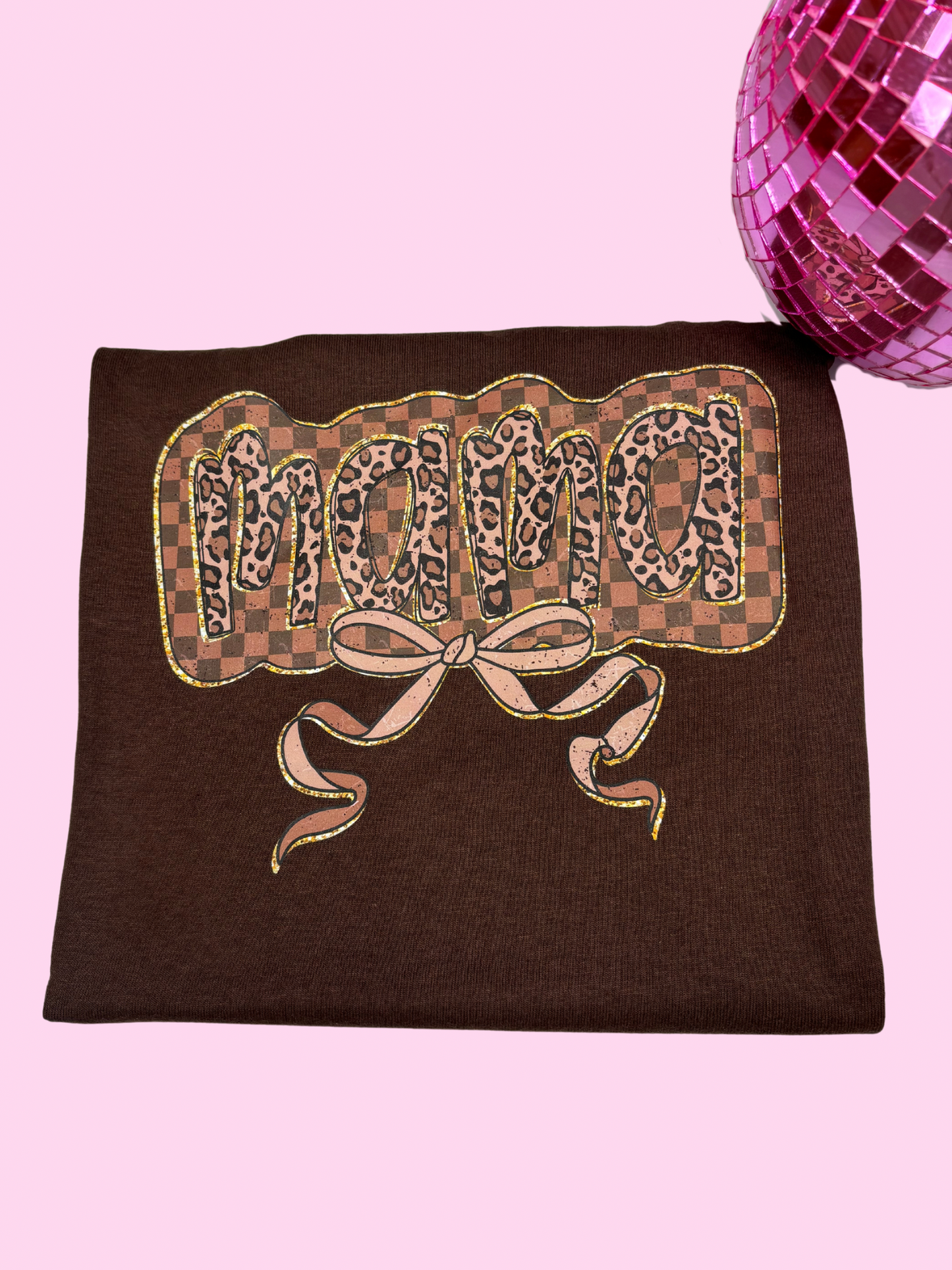 JTH Brown Cheetah T Shirt