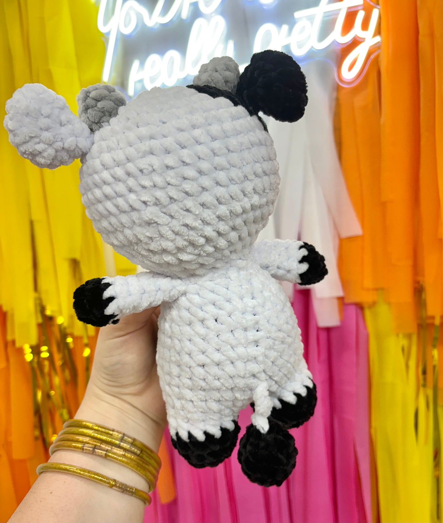 Milkshake - Crochet Cow Lovey