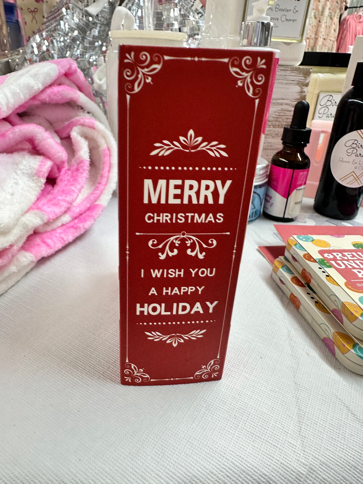 4/Pc Makeup Sponge Christmas Set