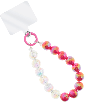 Fuchsia Phone & Key Chain