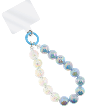 Light Blue Phone & Key Chain