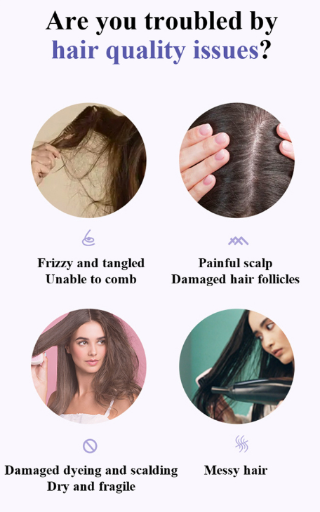 Ultimate Detangler Hairbrush for Wet n Dry Hair (3 COLORS)