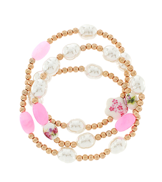 2 Row Baroque Pearl Bracelet