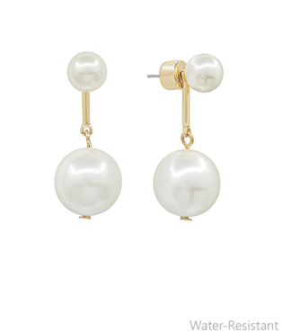 7mm & 15mm Ball Linked Drop Earrings