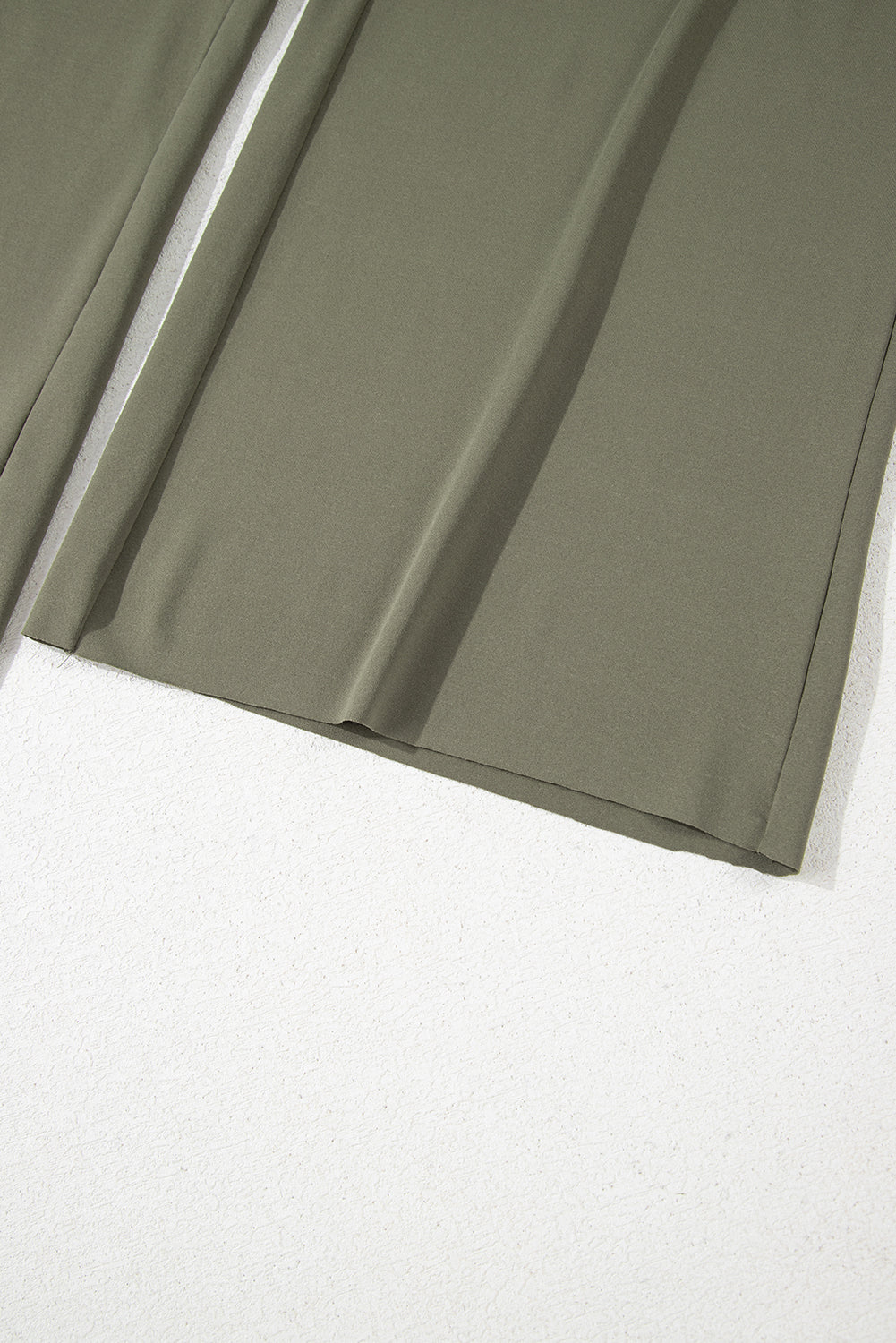 Seagrass Raw Hem Loose Tee and Wide Leg Pants Set (Warehouse Exclusives-Online Only)