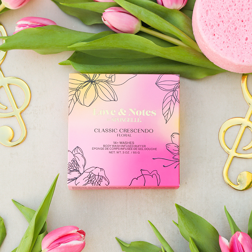 Spongelle Classic Crescendo | Love & Notes Body Buffer (Warehouse Exclusives-Online Only)