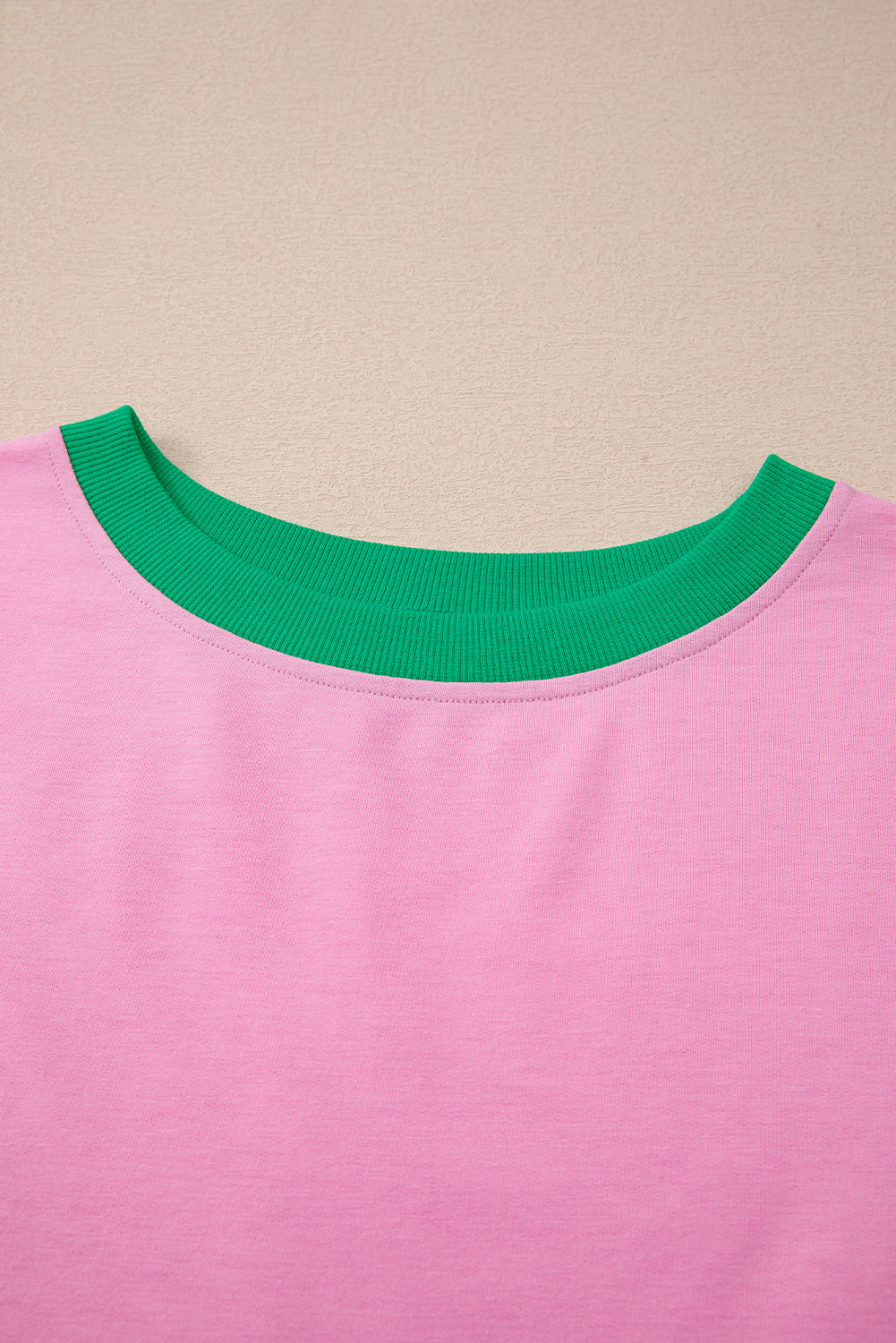 Bonbon Colorblock Edge Drop Shoulder T Shirt and Skort 2Pcs Set (Warehouse Exclusives-Online Only)