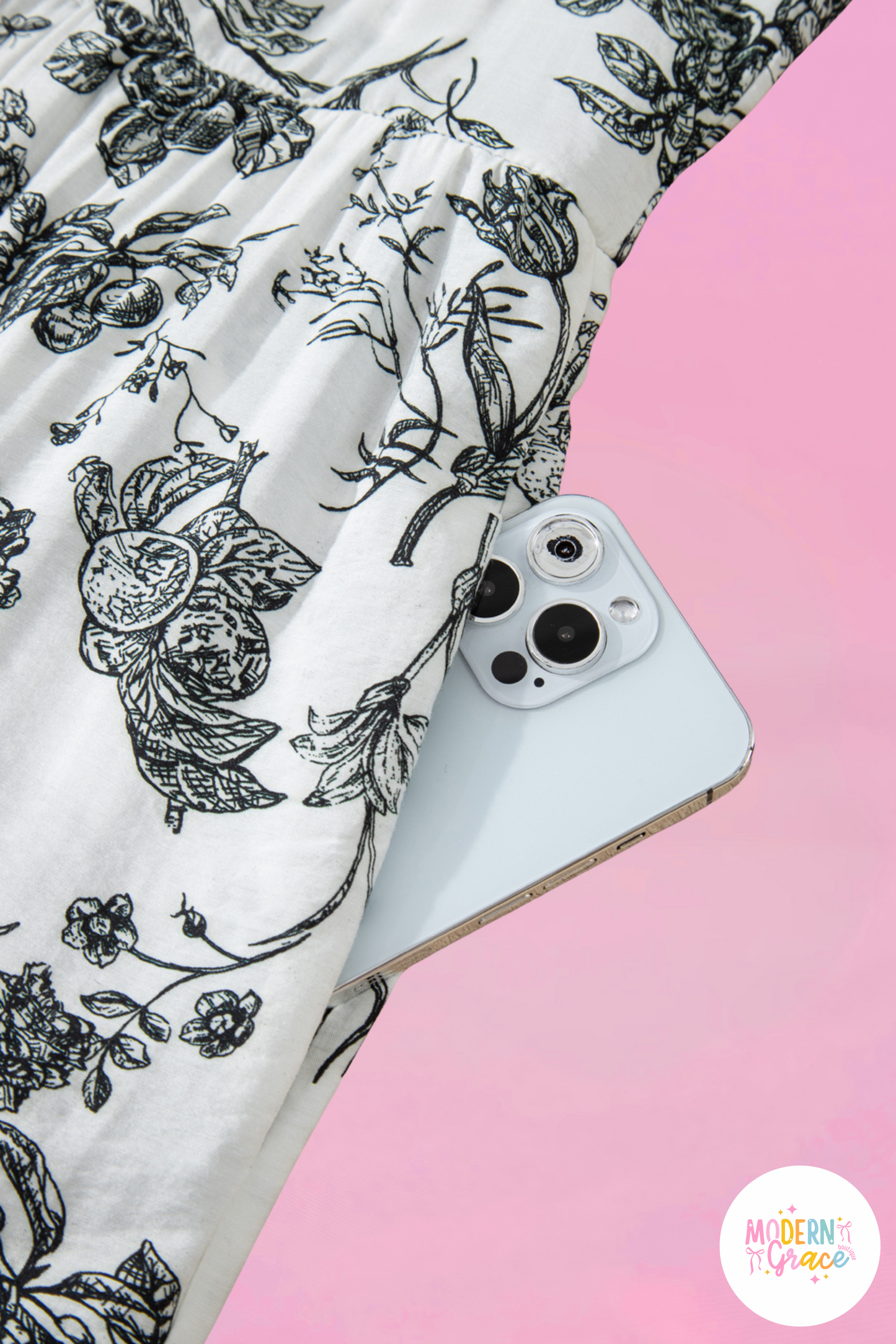 CURVY Black Floral Print Ruffle Sleeve Maxi Dress