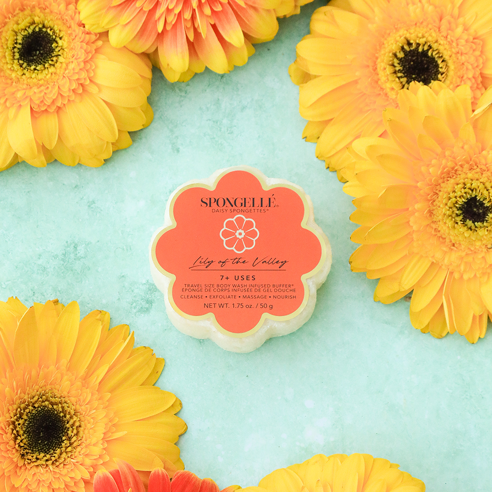 Spongelle Lily of the Valley | Daisy Spongette (Warehouse Exclusives-Online Only)