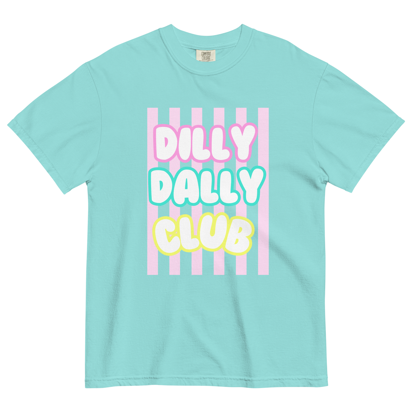 Dilly Dally Club - Unisex Garment-Dyed Heavyweight Comfort Colors Short Sleeve T-Shirt