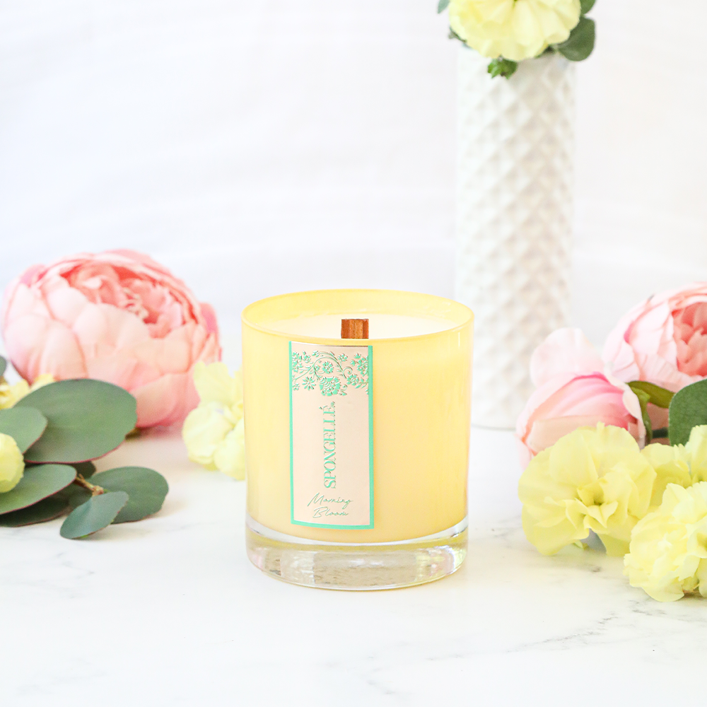 Spongelle Morning Bloom | Private Reserve Candle (Warehouse Exclusives-Online Only)