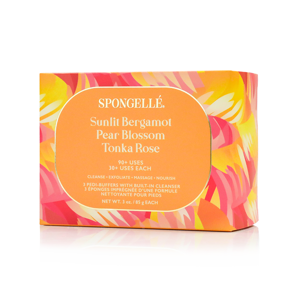 Spongelle Pedi Buffer Trio Set 1 (Warehouse Exclusives-Online Only)
