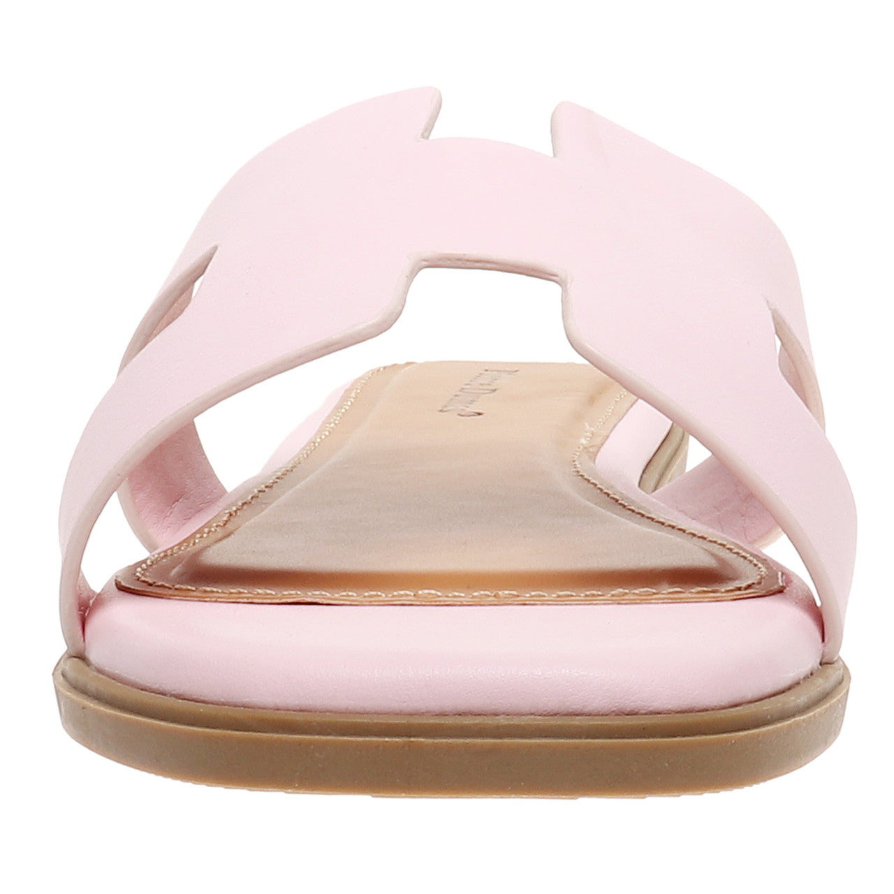 Pierre Dumas Pink Slide on Sandals