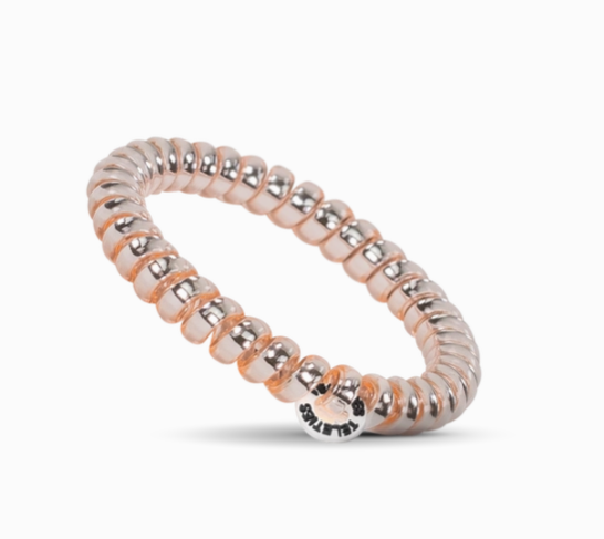 Spiral Hair Coils | Small | Millennial Pink Hair Ties TELETIES