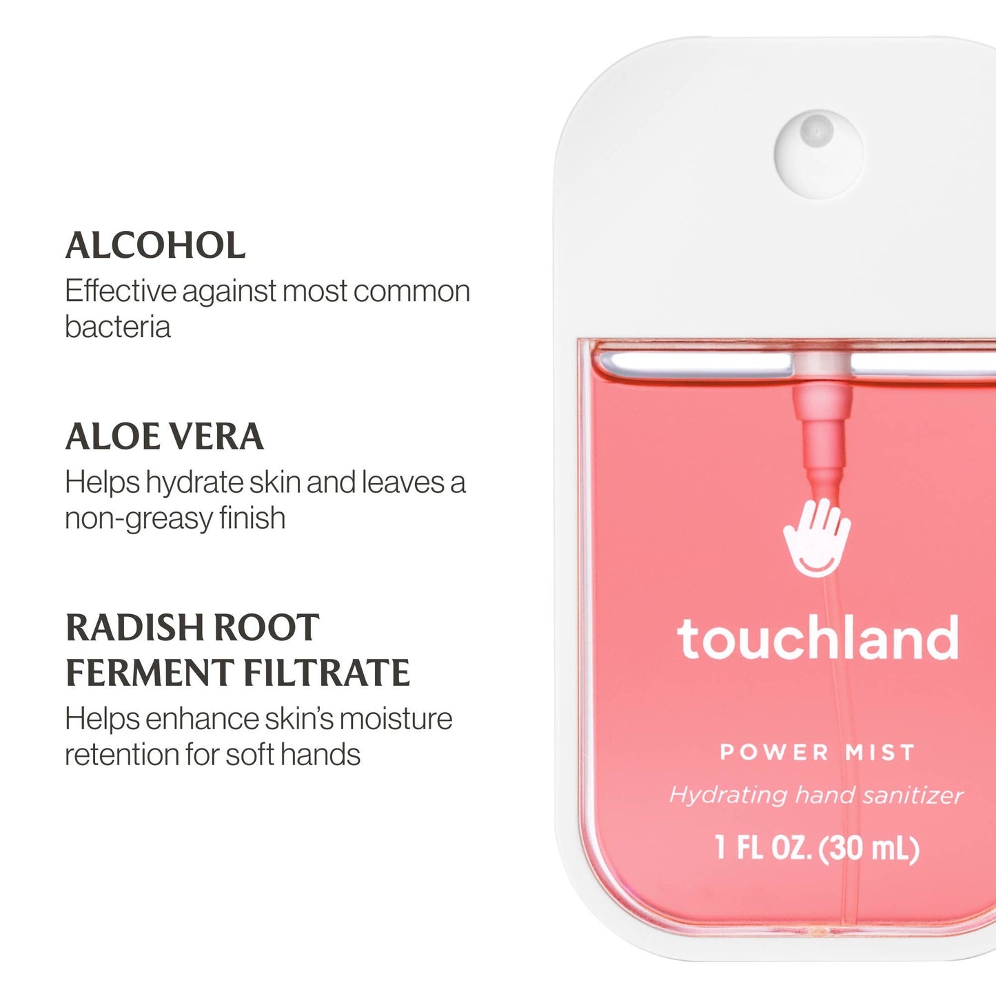 Wild Watermelon Power Mist Hydrating Touchland Hand Sanitizer