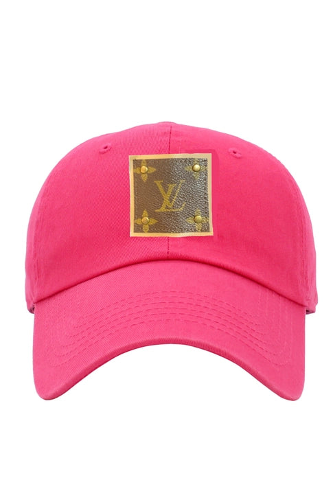 LV Fuchsia Upcycled Classic Cotton Cap