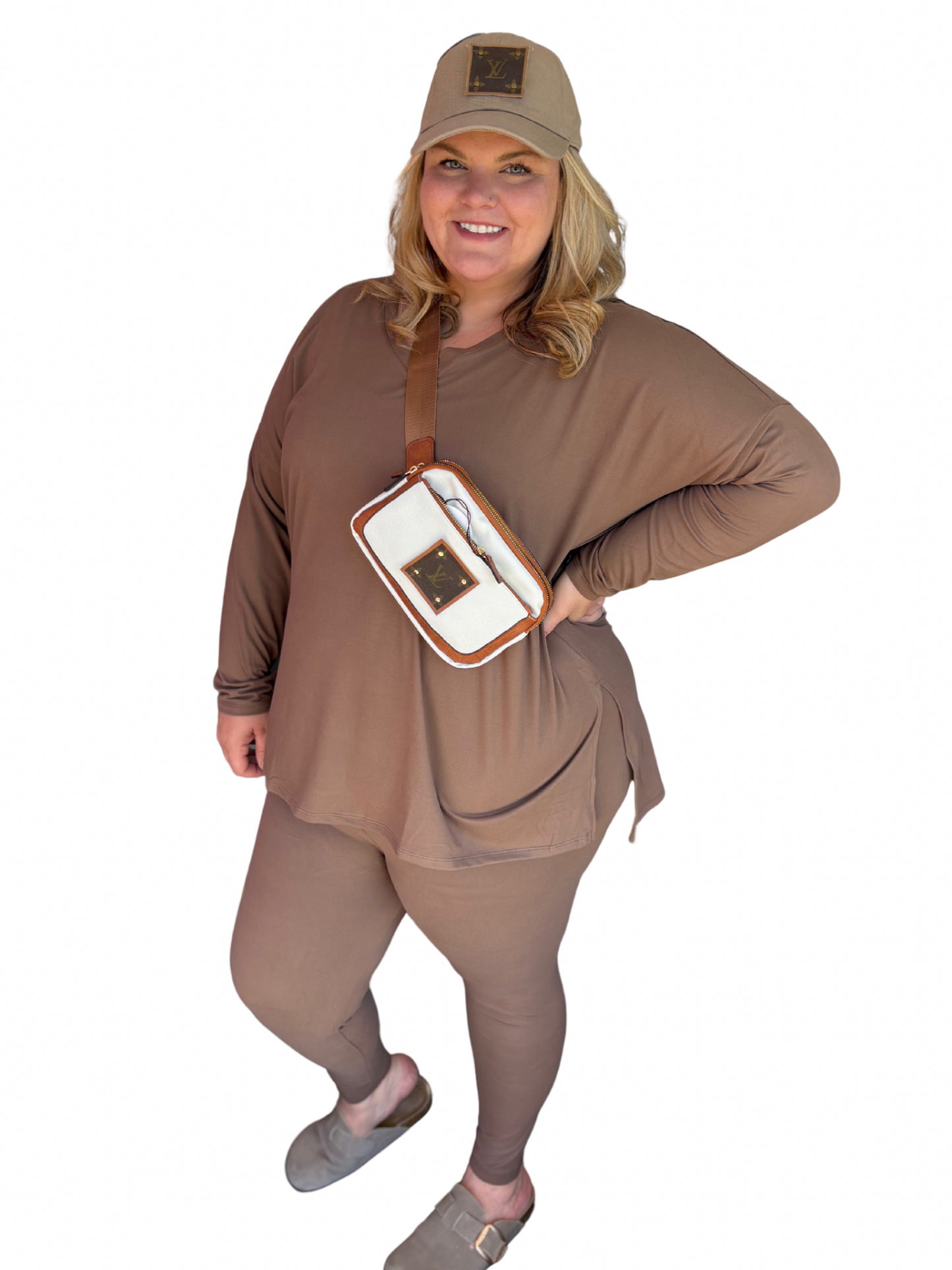 Mocha Brown Loungewear Set (Small-3XL)