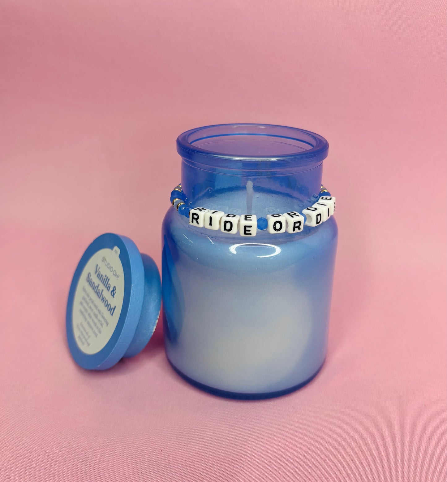 Ride or Die Candle & Bracelet Set