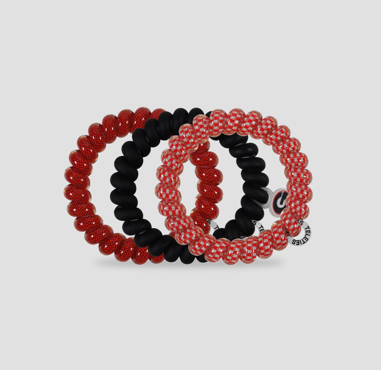 Spiral Hair Coils | Large | Go Dawgs! Hair Ties