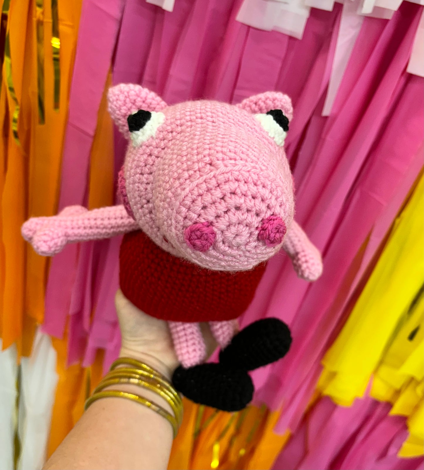 Crochet Peppa Pig Lovey