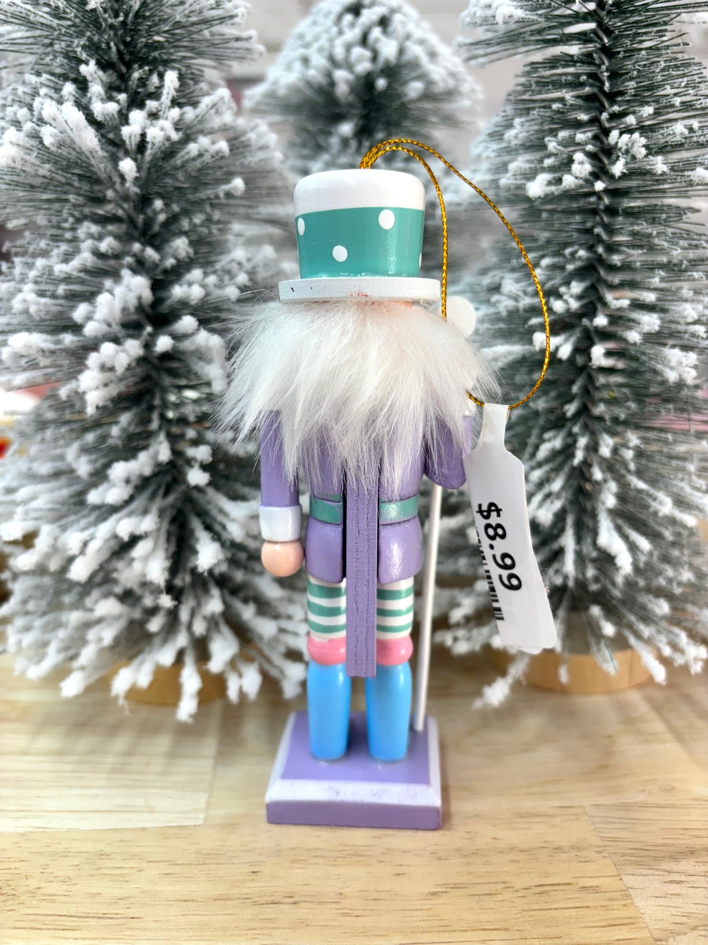 Candy Christmas Nutcracker Ornament