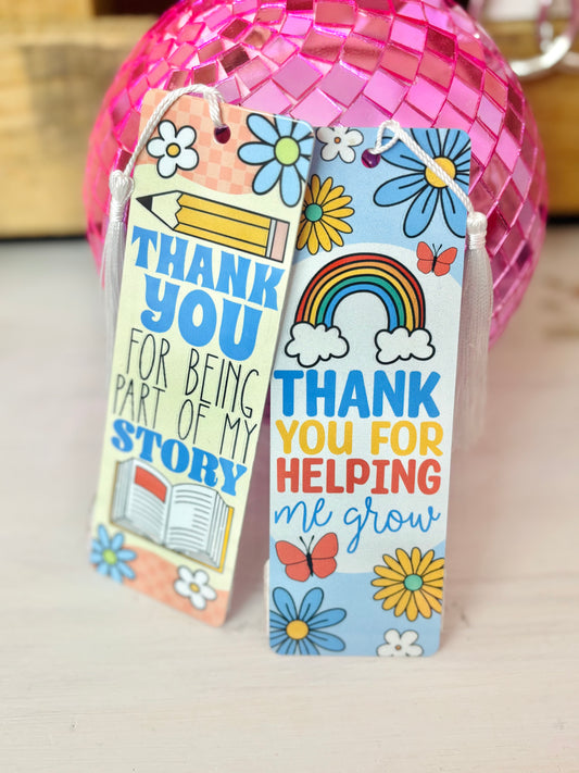 JTH Designs Teacher Bookmark Gifts - random