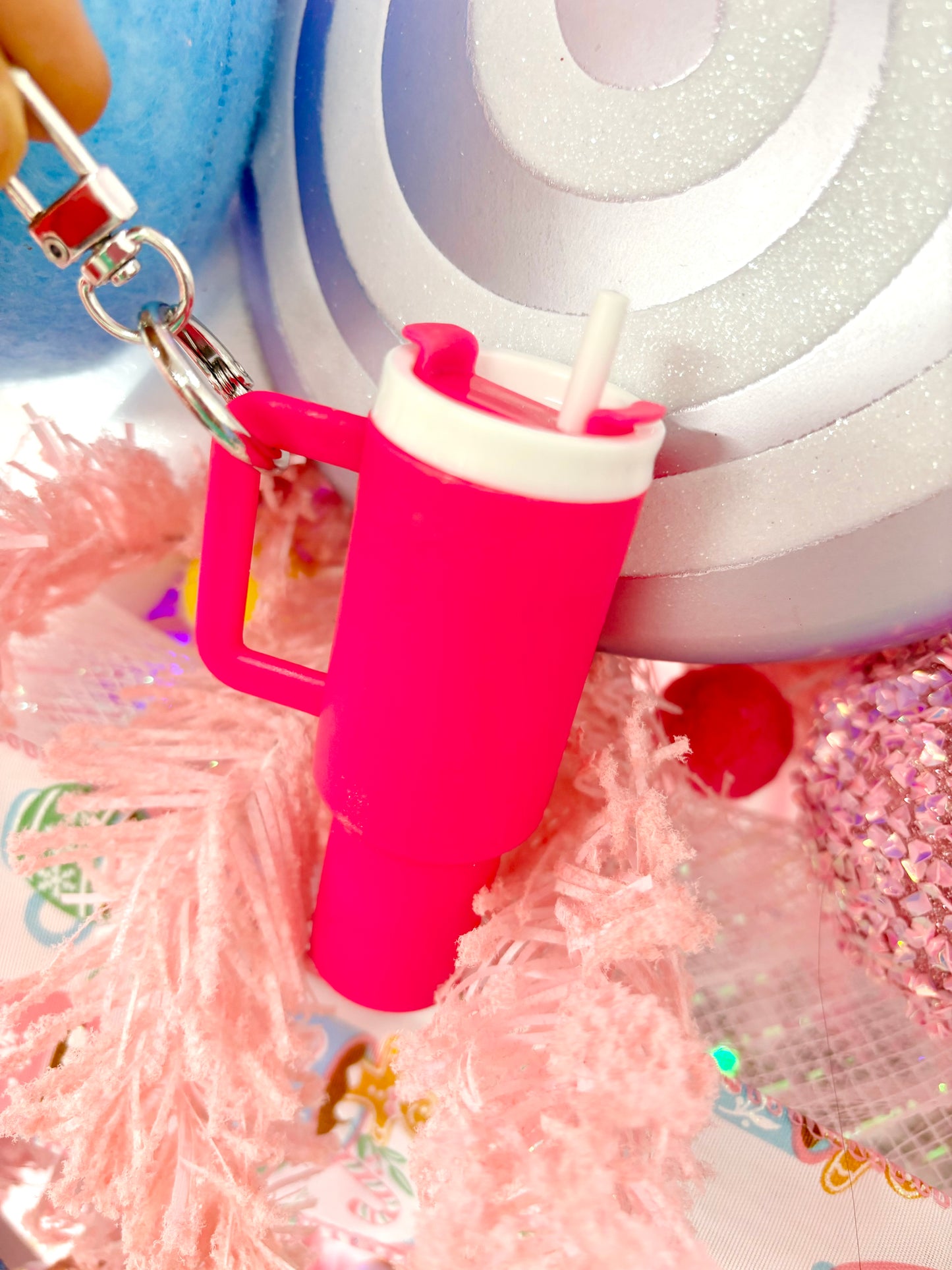 Chapstick Holder Tumbler Keychain