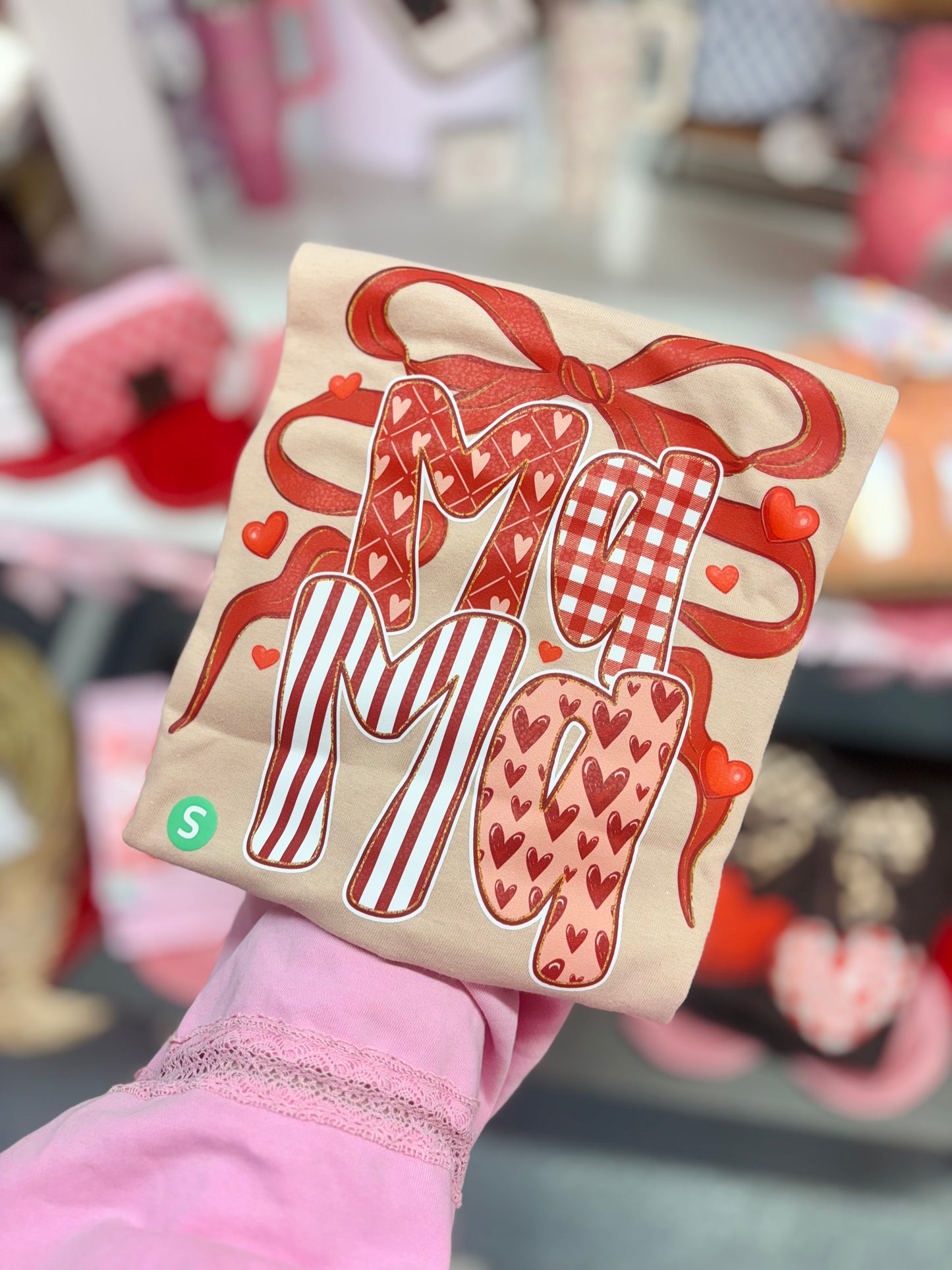 JTH Valentine’s Day Mama Short Sleeve T-Shirt