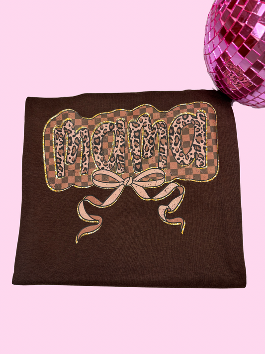 JTH Brown Cheetah T Shirt