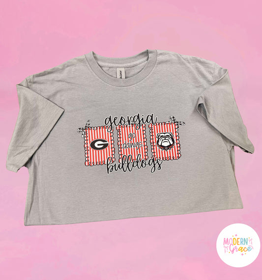 JTH Grey Georgia Bulldogs T-Shirt
