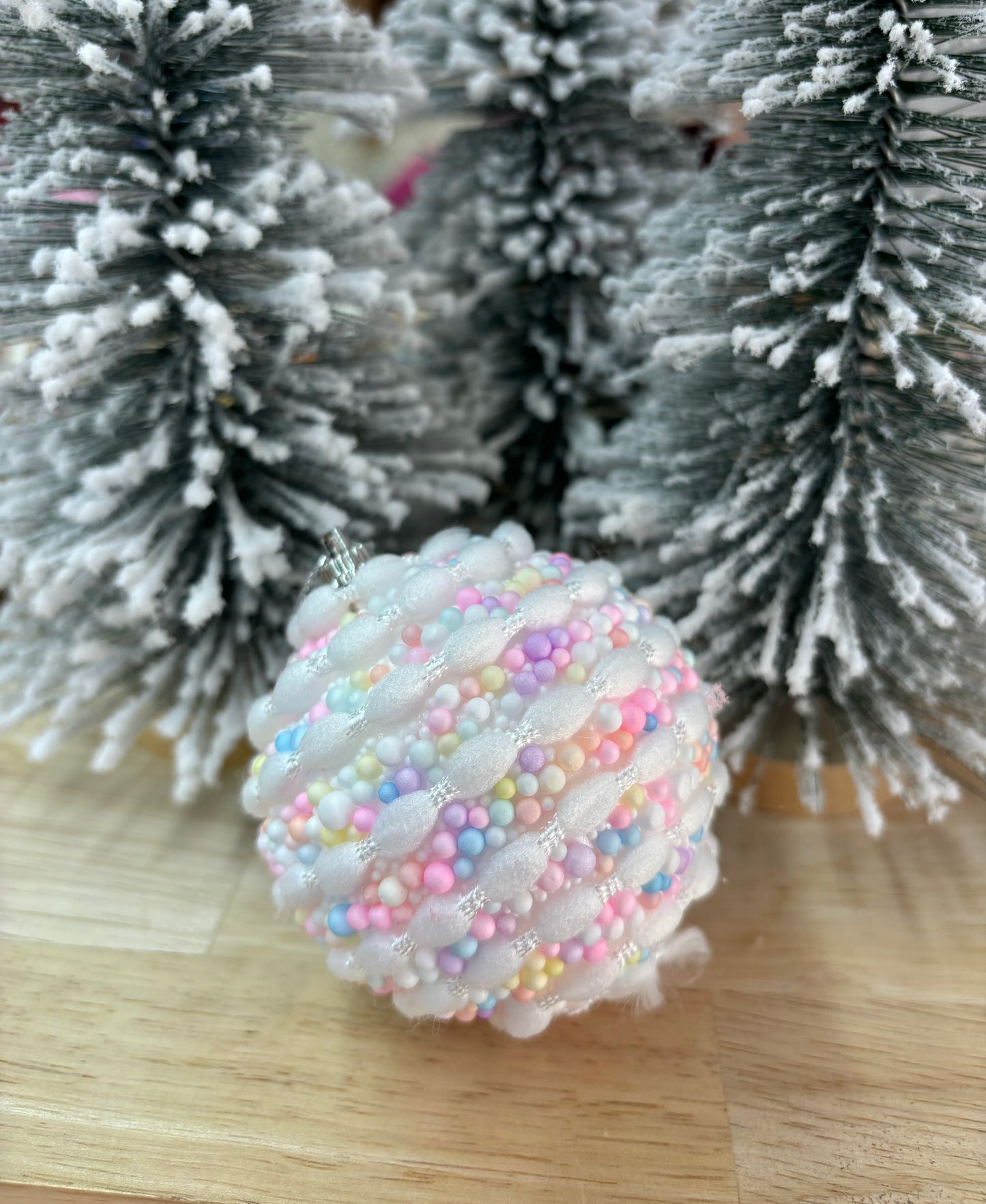 Pastel Spiral Ornament