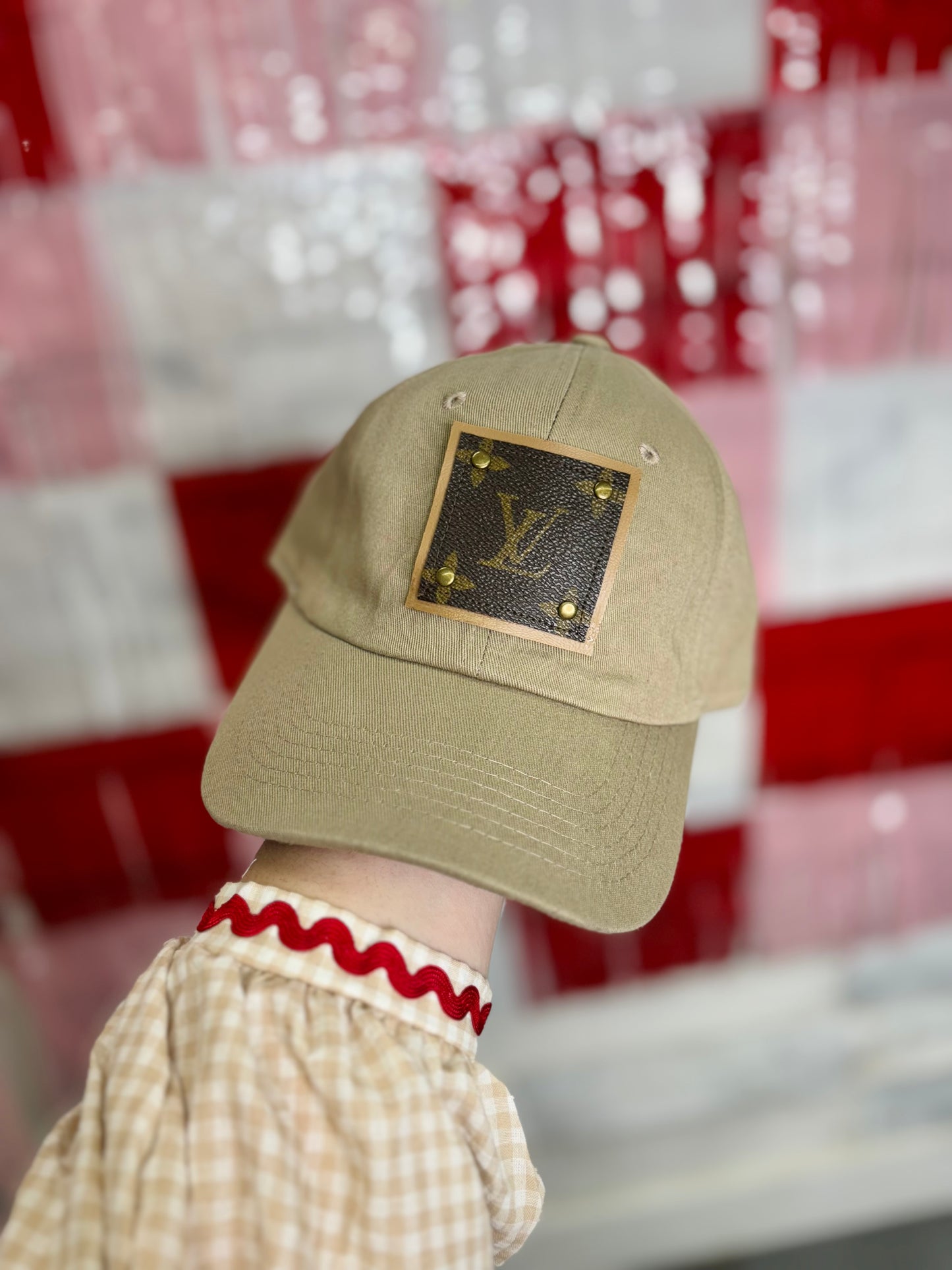 LV Khaki Upcycled Classic Cotton Cap