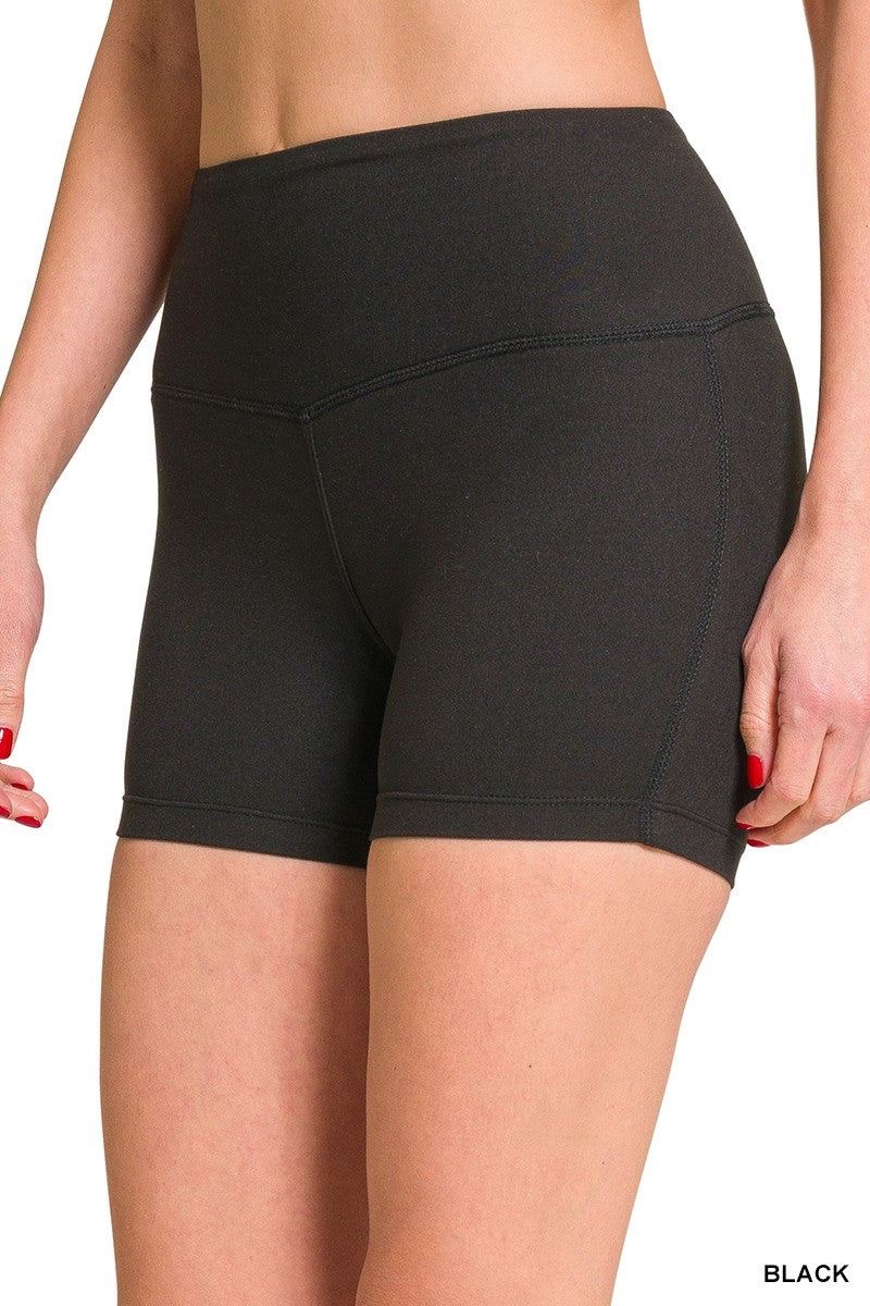 Black Biker Shorts