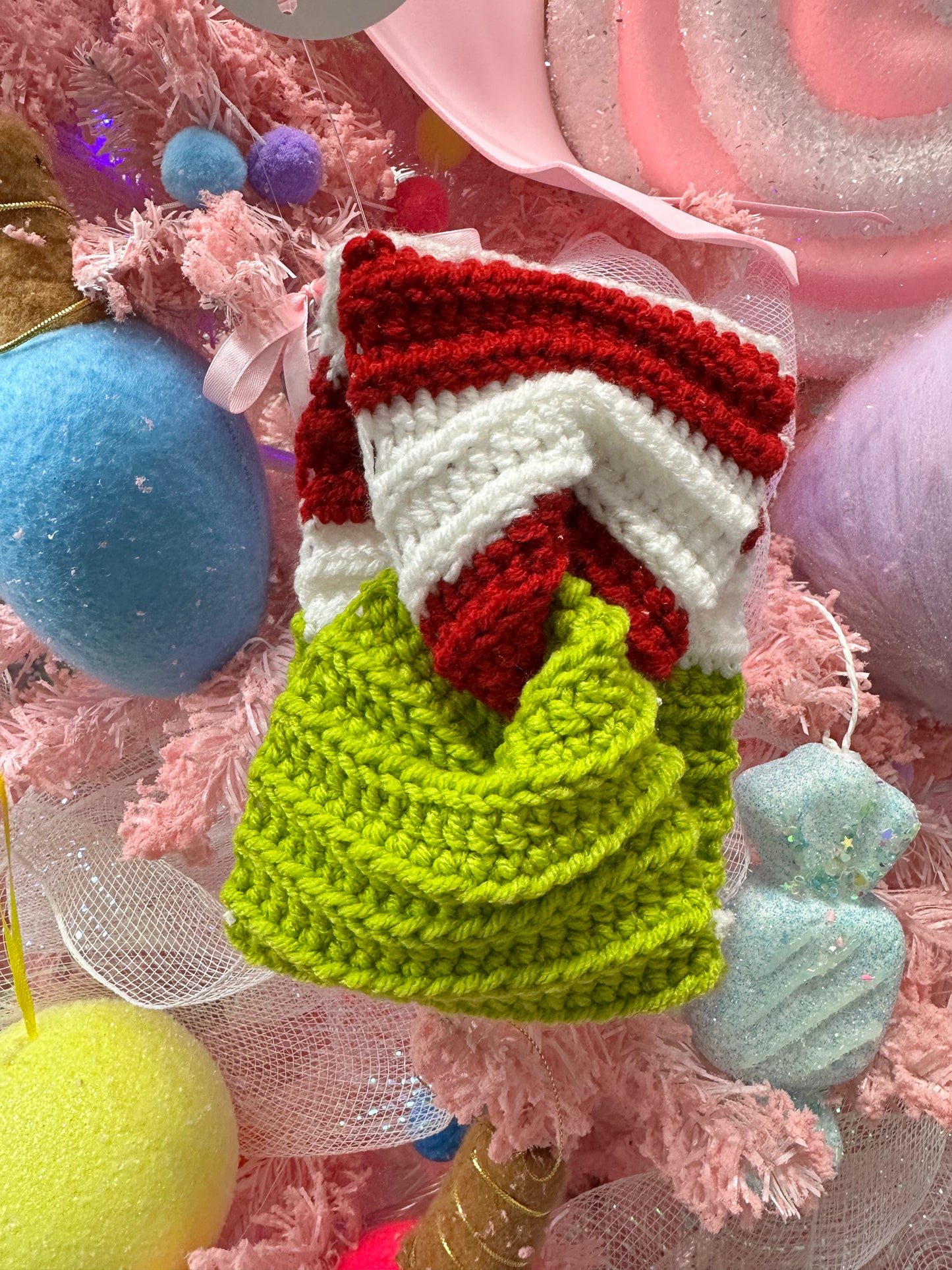 GRINCH CHRISTMAS CROCHET HEADBANDS