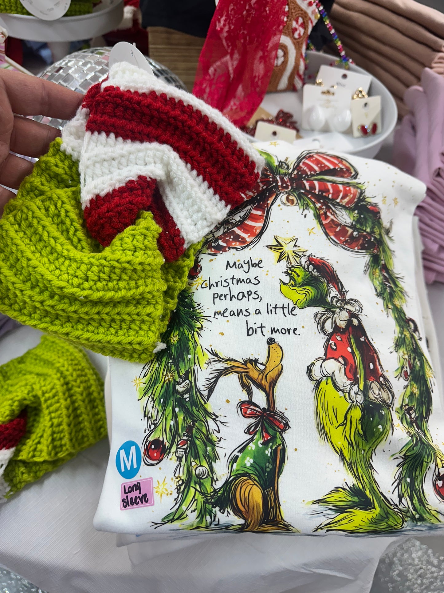 GRINCH CHRISTMAS CROCHET HEADBANDS