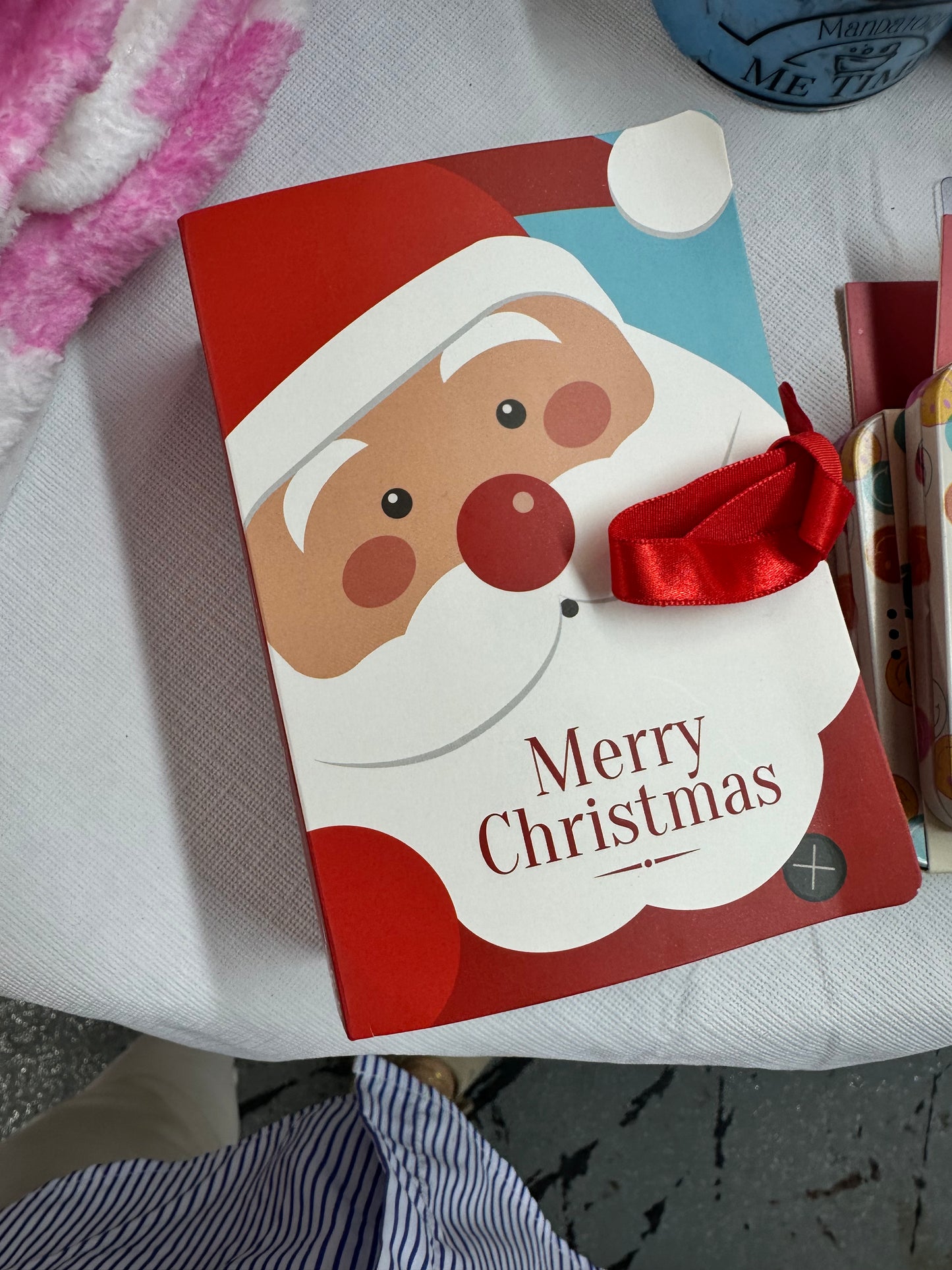 4/Pc Makeup Sponge Christmas Set