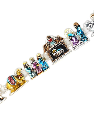 Nativity Scene Bracelet