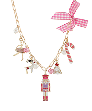 Christmas Nutcracker Multi Charm Necklace
