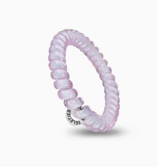 Spiral Hair Coils | Small | Rose Water Pink Hair Ties Teleties